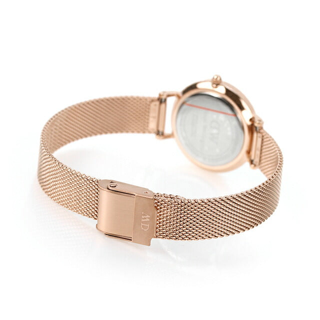 Daniel Wellington Quartz Watch Brand Ladies DW00100476模拟棕色玫瑰金