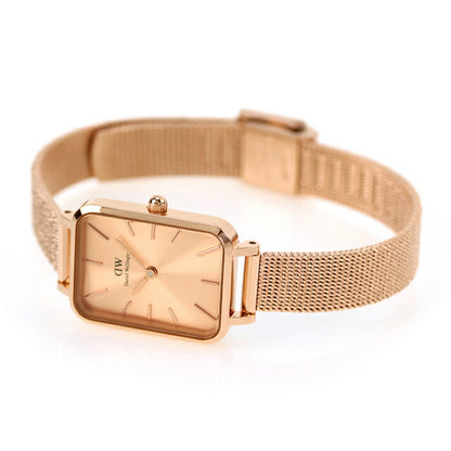 Daniel Wellington Quartz Watch Brand Ladies DW00100484模拟玫瑰金