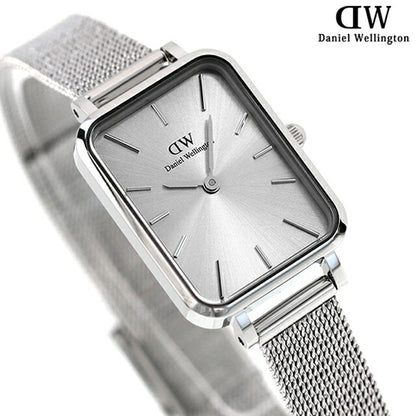 Daniel Wellington Quartz Watch Brand Ladies DW00100486模拟白银