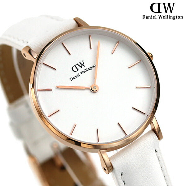 Daniel Wellington Watch Ladies Petit Bondai 32mm Watch Brand Quartz DW00100189 White DW00600189