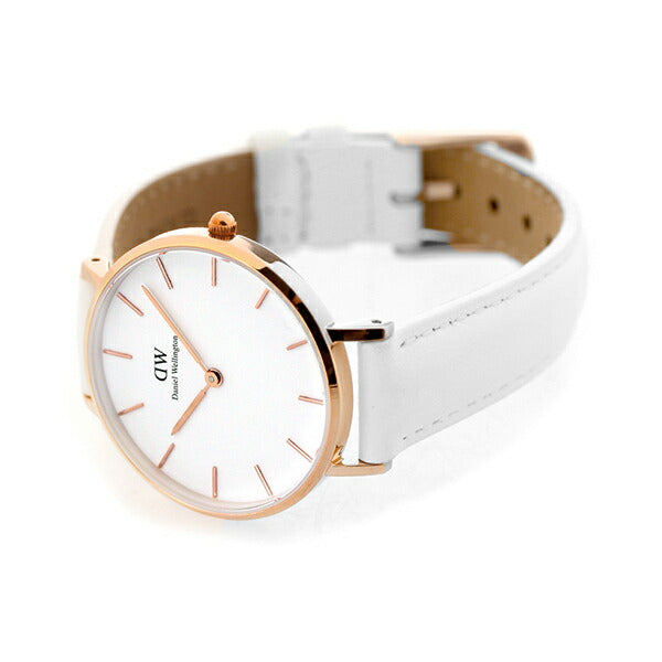 Daniel Wellington Watch Ladies Petit Bondai 32mm Watch Brand Quartz DW00100189 White DW00600189