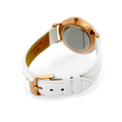 丹尼尔·惠灵顿（Daniel Wellington）手表女士Petit Bondai 32mm手表品牌Quartz DW00100189白色DW00600189