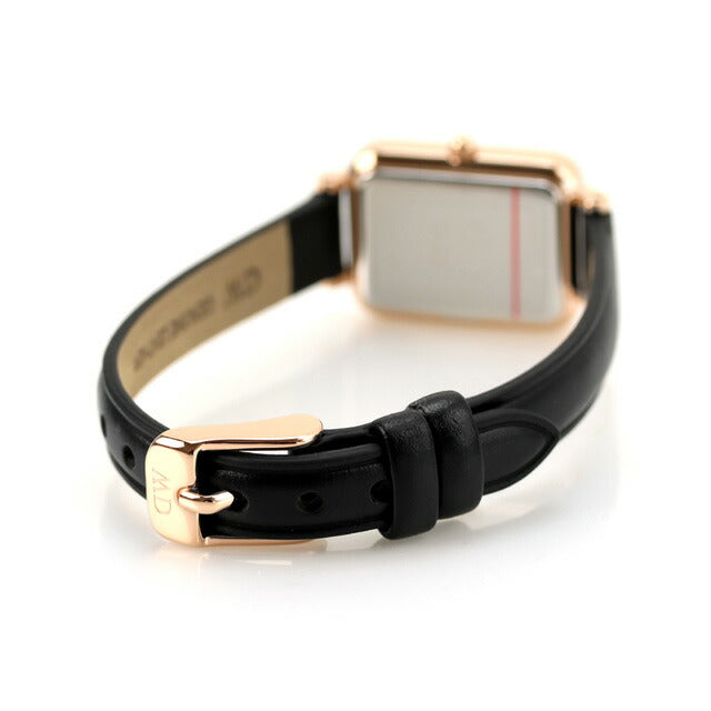 Daniel Wellington Quartz Watch Brand Ladies Leather Belt DW00100435 Analog Black Black DW00600435