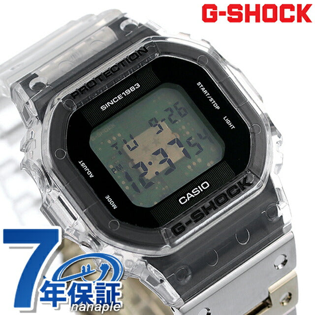 gショック ジーショック G-SHOCK DWE-5640RX-7 メンズ 腕時計 ブランド カシオ デジタル スケルトン DWE-5640RX-7DR