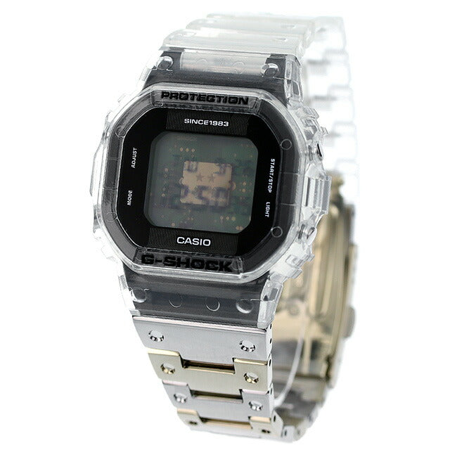 G-Shock Geashock G-Shock DWE-5640RX-7男士手表品牌Casio Digital Skeleton DWE-5640RX-7DR