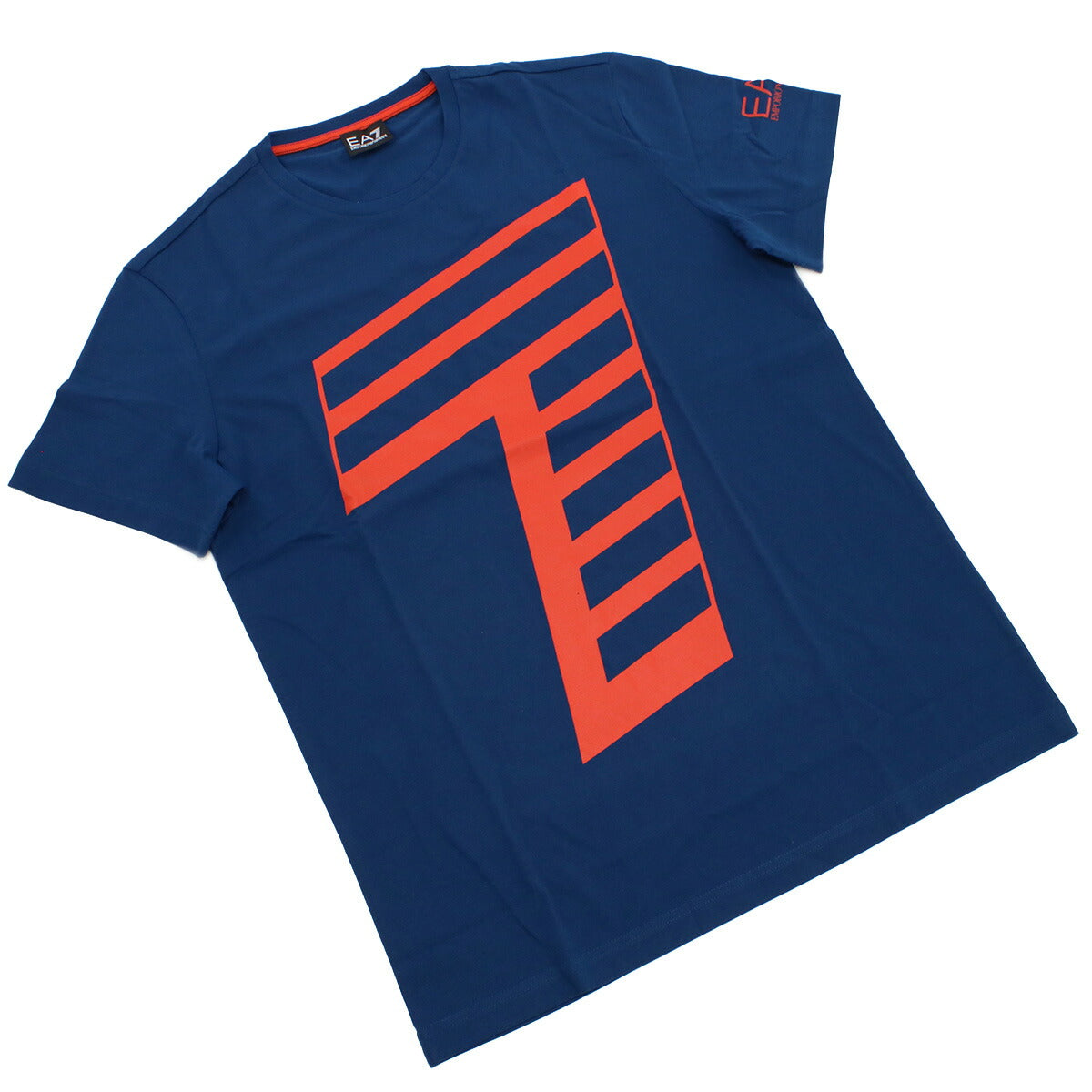 EA7 Brand Short Sleeve T -shirt Cut Saw Men&