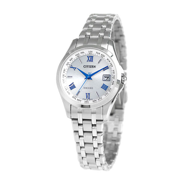シチズン エクシード エコドライブ ソーラー電波 チタン レディース EC1120-59B CITIZEN 腕時計 ブランド EC1120-59B