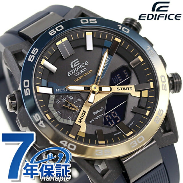 エディフィス EDIFICE ソーラー ECB-2000NP-1A SOSPENSIONE NIGHTTIME DRIVE SERIES 海外モデル メンズ 腕時計 ブランド カシオ casio ECB-2000NP-1ADF