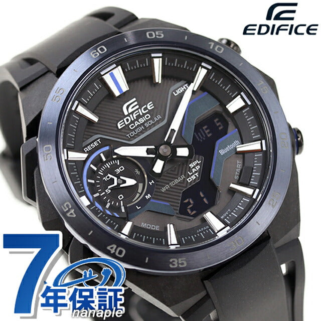 エディフィス EDIFICE ソーラー ECB-2200PB-1A WINDFLOW Bluetooth 海外モデル メンズ 腕時計 ブランド カシオ casio アナデジ ECB-2200PB-1ADF