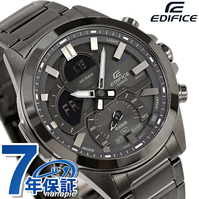 エディフィス EDIFICE ECB-30DC-1B スマートフォンリンクモデル Bluetooth 海外モデル メンズ 腕時計 ブランド カシオ casio アナデジ ECB-30DC-1BDF