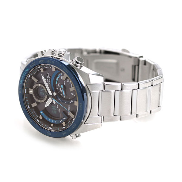 Casio Edifice Overseas Model Solar ECB-900 Men Anadisy ECB-900DB-1BDR CASIO EDIFICE Watch Bluetooth Black Blue