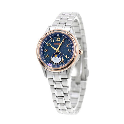 シチズン エクシード YOZORA 腕時計 ブランド レディース チタン 数量限定 電波ソーラー CITIZEN EE1016-66L EE1016-66L