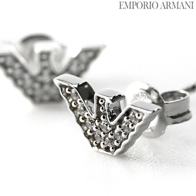 エンポリオ アルマーニ ピアス EMPORIO ARMANI シルバー925 イーグル スタッド 両耳 レディース EG3027040 シルバー アクセサリー 記念品 プレゼント ギフト EG3027040