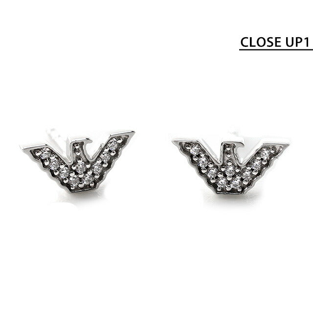 エンポリオ アルマーニ ピアス EMPORIO ARMANI シルバー925 イーグル スタッド 両耳 レディース EG3027040 シルバー アクセサリー 記念品 プレゼント ギフト EG3027040