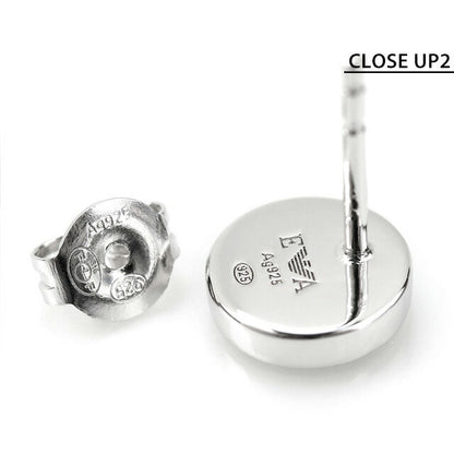 エンポリオ アルマーニ ピアス EMPORIO ARMANI シルバー925 スタッド ラインストーン 両耳 レディース EG3053040 シルバー アクセサリー 記念品 ギフト EG3053040