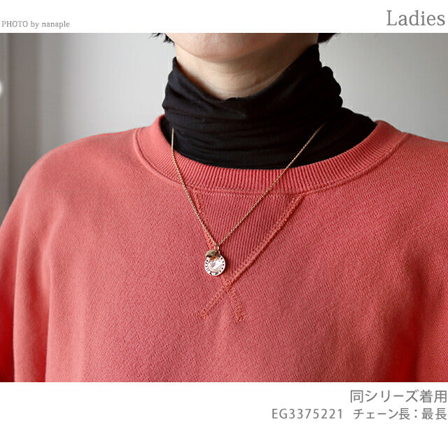 エンポリオ アルマーニ ネックレス レディース ブランド スターリングシルバー MOP マザーオブパール EG3375221 ローズゴールド EG3375221