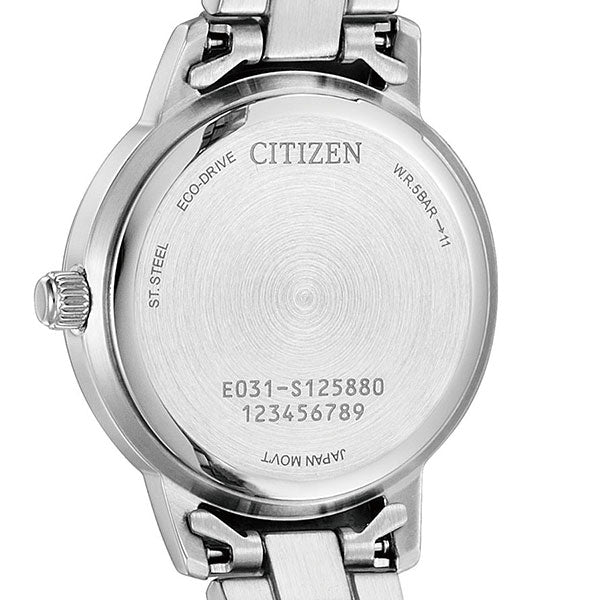 シチズン エコドライブ ソーラー レディース 腕時計 ブランド EM0930-58L CITIZEN ネイビー EM0930-58L