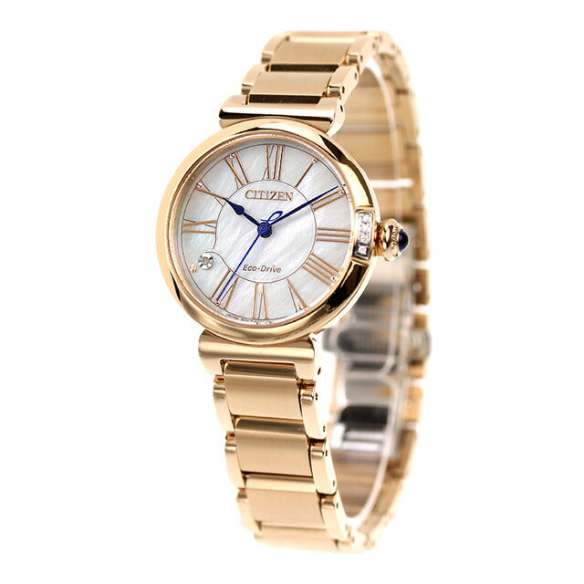 Citizen El Eco Drive Solar Eco Drive Solar Watch Brand Ladies Suzuran Perfume Solar CITIZEN EM1063-89D analog shell gold