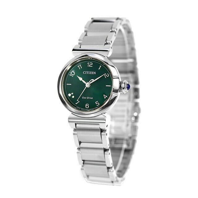 シチズン エル ROUND collection 光発電エコドライブ 腕時計 ブランド レディース ソーラー CITIZEN L EM1130-83X アナログ グリーン EM1130-83X