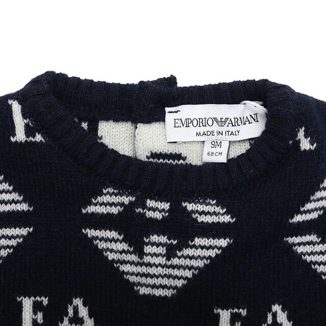 Emporio Armani Cover All Baby Brand EMPORIO ARMANI Italy 6KND50 SUIT BLUE Navy Fashion Select Model EMA6KND50A