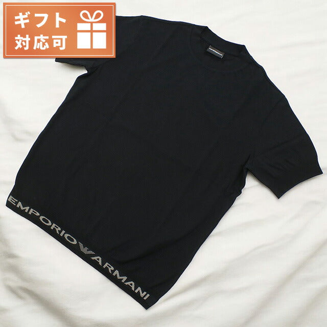 エンポリオ・アルマーニ Tシャツ メンズ ブランド EMPORIO ARMANI 6R1TEB BLACK ブラック ウェア 選べるモデル EMA6R1TEBA