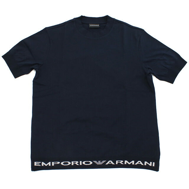 エンポリオ・アルマーニ Tシャツ メンズ ブランド EMPORIO ARMANI 6R1TEB NAVY　ネイビー系 ウェア 選べるモデル EMA6R1TEBB