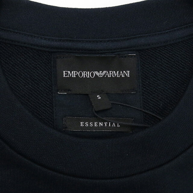 エンポリオ・アルマーニ スウェット メンズ ブランド EMPORIO ARMANI ブルガリア 8N1MR6 NAVY AQUILA ネイビー系 選べるモデル EMA8N1MR6A