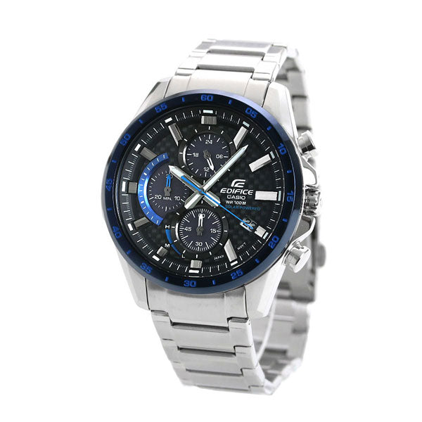 カシオ エディフィス ソーラー クロノグラフ 海外モデル メンズ 腕時計 EQS-900DB-2ADR CASIO EDIFICE ブラック