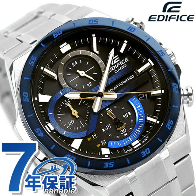 EDIFICE エディフィス ソーラー EQS-920DB-2A 海外モデル メンズ 腕時計 カシオ casio アナログ ブラック 黒 EQS-920DB-2ADR