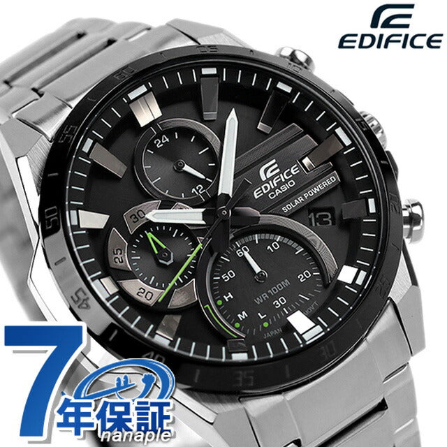 Edifice Solar EQS-940DB-1A Solar Power Chronograph Overseas Model Men&