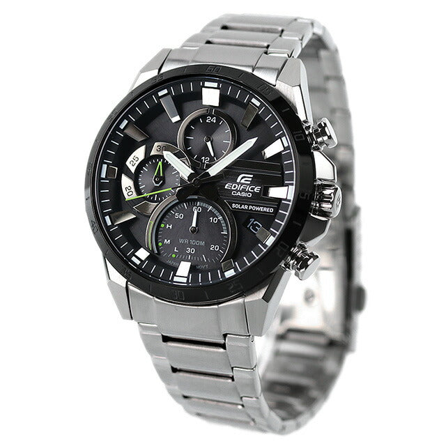 Edifice Solar EQS-940DB-1A Solar Power Chronograph Overseas Model Men&