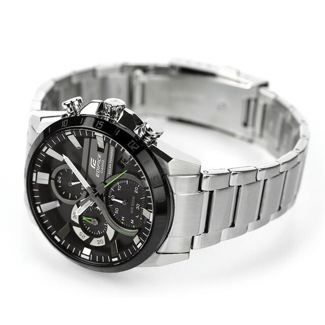 Edifice Solar EQS-940DB-1A Solar Power Chronograph Overseas Model Men&