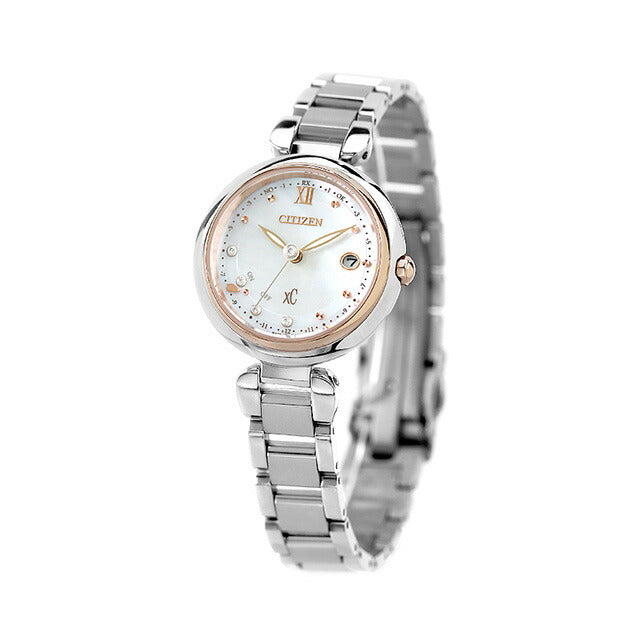 Citizun Cross Sea Watch Brand Mizu Collection Eco Drive Solar Radio Ladies Diamond CITIZEN XC ES9466-65W