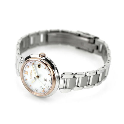 Citizun Cross Sea Watch Brand Mizu Collection Eco Drive Solar Radio Ladies Diamond CITIZEN XC ES9466-65W