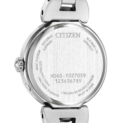 シチズン エクシード エコドライブ ソーラー電波 チタン レディース 腕時計 ブランド ES9470-50A CITIZEN シルバー ES9470-50A