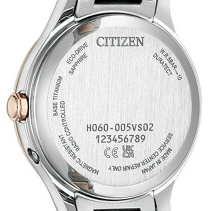 Citizun Cross Sea Hikarika Collection Light Drive Drive电台观看品牌女士泰坦太阳能电台XC ES9496-64W