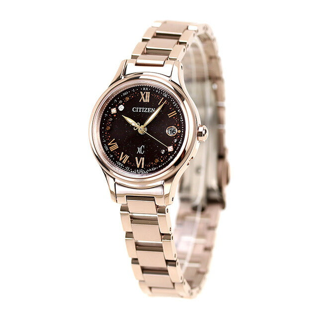 シチズン クロスシー HINODE COLLECTION 腕時計 レディース チタン 数量限定 ダイヤモンド 電波ソーラー CITIZEN xC ES9497-53E ES9497-53E