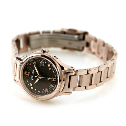 シチズン クロスシー HINODE COLLECTION 腕時計 レディース チタン 数量限定 ダイヤモンド 電波ソーラー CITIZEN xC ES9497-53E ES9497-53E
