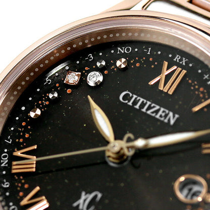 シチズン クロスシー HINODE COLLECTION 腕時計 レディース チタン 数量限定 ダイヤモンド 電波ソーラー CITIZEN xC ES9497-53E ES9497-53E