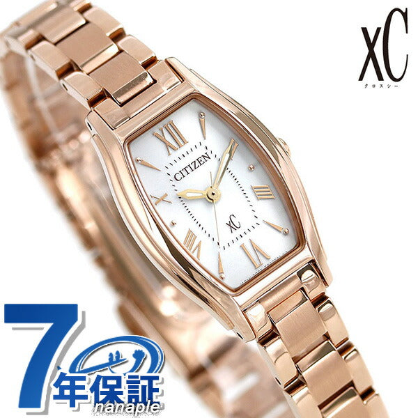 Citizun Cross Sea Eco Drive Saulate no Ladies Watch Brand EW5543-54A CITIZEN XC Silver Pink Gold