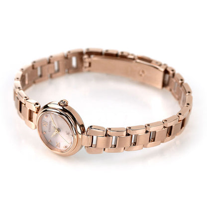 Citizen Cross Sea Miz Collection Eco Drive Solar Ladies Watch Brand EW5572-56W CITIZEN XC Ivory Pink Gold