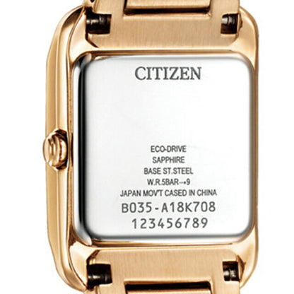 シチズン エル SQUARE Collection 光発電エコドライブ 腕時計 ブランド レディース ソーラー CITIZEN L EW5603-89Y アナログ EW5603-89Y