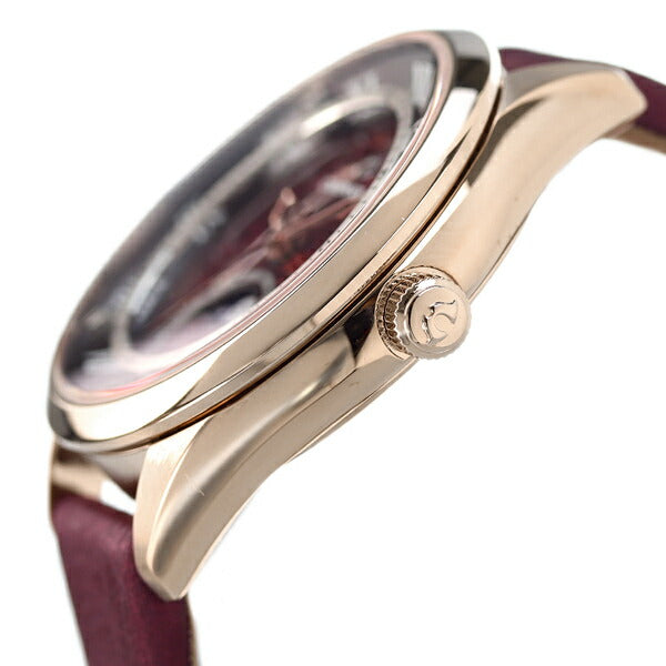 Citizen Campano Lady Moon Phase Collection Akane Akane Zhu Lacquer Pearl Quartz Ladies Watch Brand EZ2002-01W CITIZEN