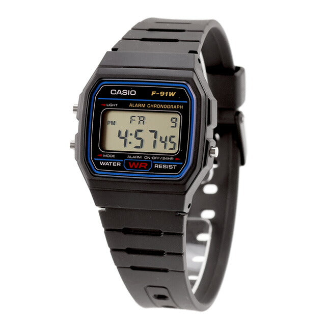 カシオ チープカシオ CASIO クォーツ 電池式 F-91W-1 カシオコレクション スタンダード ユニセックス チプカシ 腕時計 ブランド カシオ casio デジタル F-91W-1DF