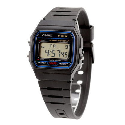 カシオ チープカシオ CASIO クォーツ 電池式 F-91W-1 カシオコレクション スタンダード ユニセックス チプカシ 腕時計 ブランド カシオ casio デジタル F-91W-1DF