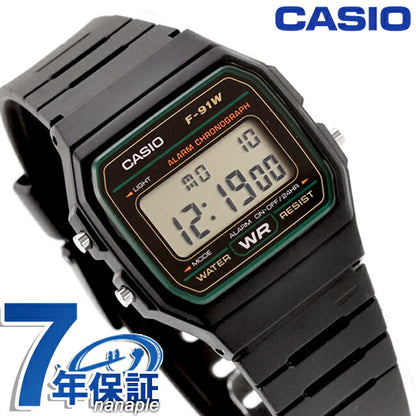 カシオ チープカシオ CASIO クォーツ 電池式 F-91W-3 スタンダード 海外モデル ユニセックス チプカシ 腕時計 ブランド カシオ casio デジタル ブラック 黒 F-91W-3DF