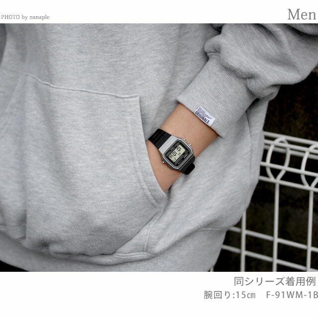 カシオ チープカシオ CASIO クォーツ 電池式 F-91W-3 スタンダード 海外モデル ユニセックス チプカシ 腕時計 ブランド カシオ casio デジタル ブラック 黒 F-91W-3DF