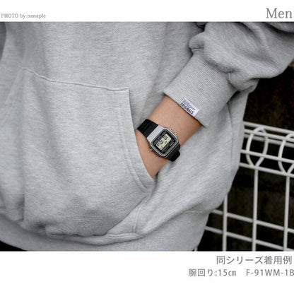 カシオ チープカシオ CASIO クォーツ 電池式 F-91W-3 スタンダード 海外モデル ユニセックス チプカシ 腕時計 ブランド カシオ casio デジタル ブラック 黒 F-91W-3DF
