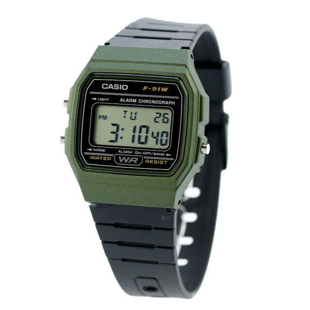 カシオ CASIO クォーツ 電池式 F-91WM-3A カシオコレクション ポップ チプカシ ユニセックス メンズ レディース 腕時計 ブランド カシオ casio デジタル F-91WM-3ADF