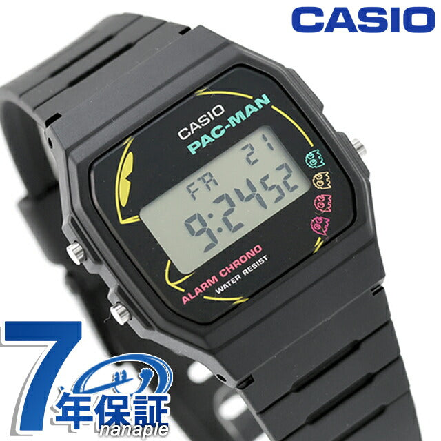 カシオ チープカシオ CASIO クォーツ 電池式 F-91WPC-1A クラシック 「パックマン」コラボレーション ユニセックス チプカシ 腕時計 ブランド カシオ casio F-91WPC-1ADR